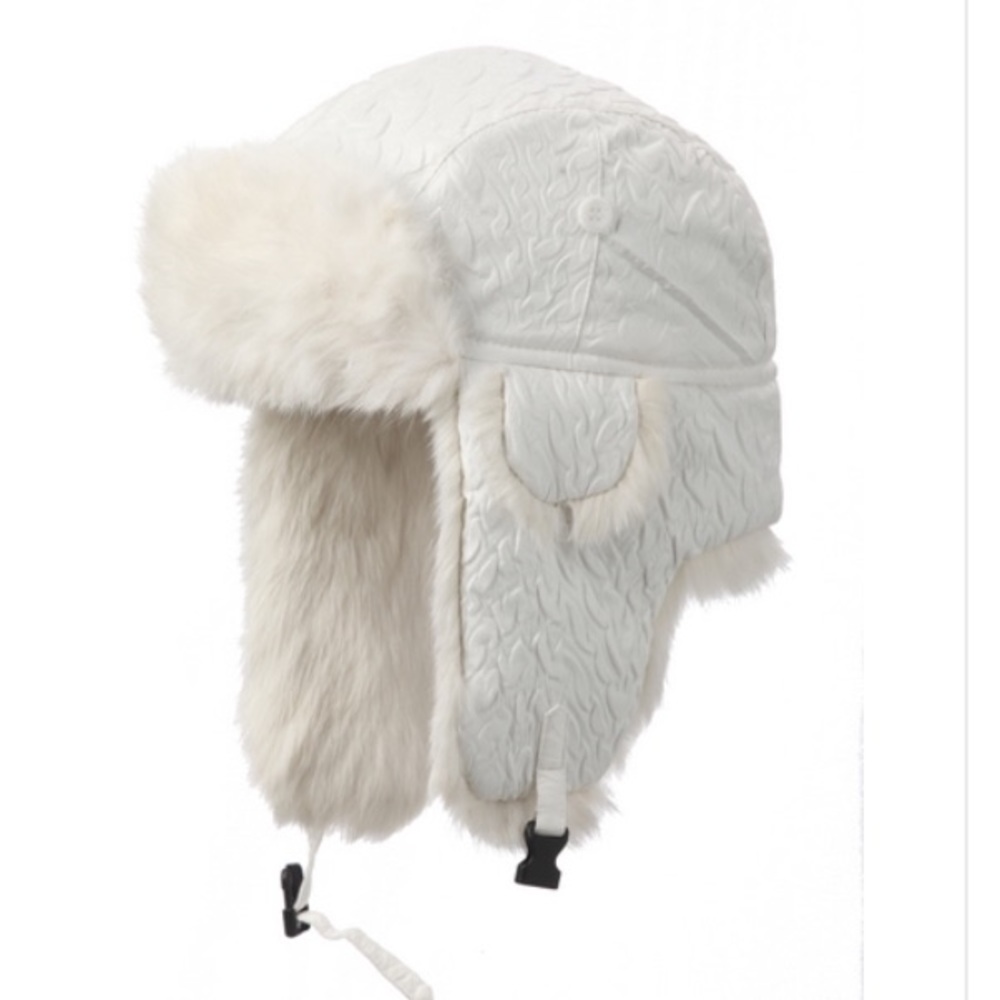 DESIGNER AVIATOR WINTER SNOW FUR HAT. WATERPROOF